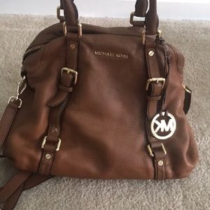 Michael Kors brown leather purse